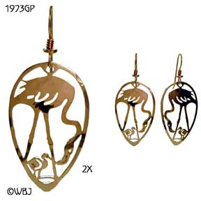 Wild Bryde Flamingo Earrings Framed, Full-Body, Pairs & Families - Unofficial Wild Bryde Collector's Guide