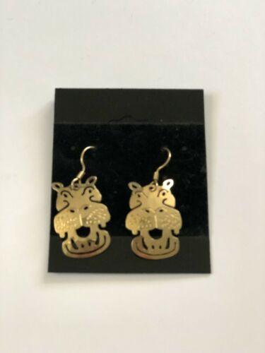 Wild Bryde Hippo Earrings Face Only, Whimsical - Unofficial Africa Collector's Guide