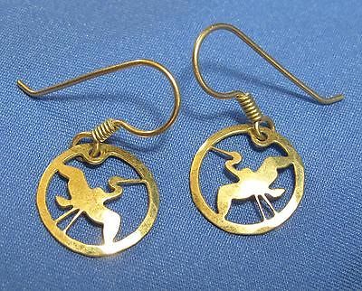 Wild Bryde Egret Earrings, Brooch Species Ambiguous, Full-Body, Framed - Unofficial Wild Bryde Collector's Guide