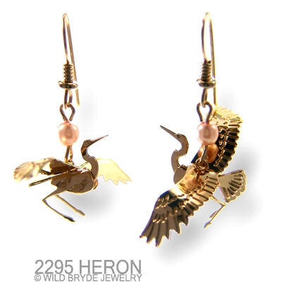 Wild Bryde Heron Earrings Full-Body, Theme Overlap - Unofficial Wild Bryde Collector's Guide