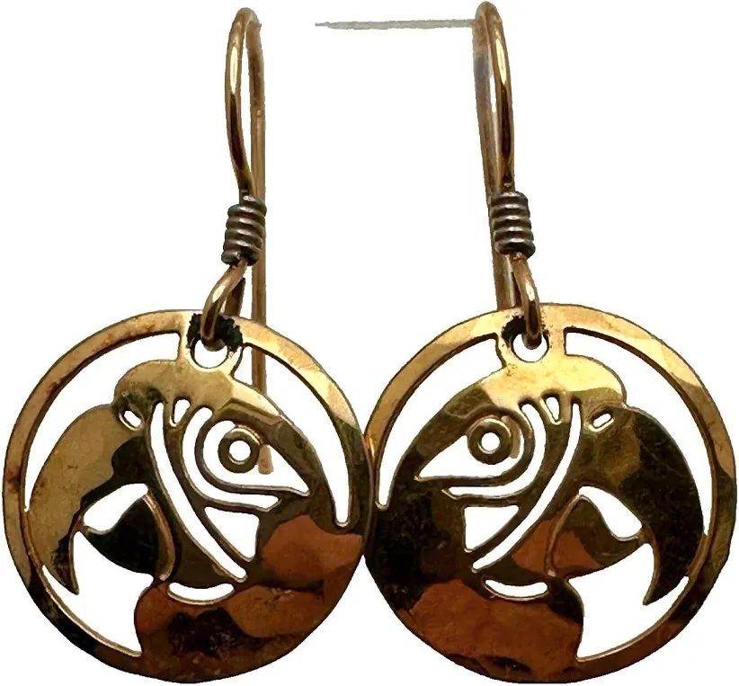Wild Bryde Parrot Earrings Face Only, Framed - Unofficial Rainforest Collector's Guide