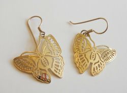 Wild Bryde Butterfly Earrings Full Body, Species Ambiguous, Theme Overlap - Unofficial Rainforest Collector's Guide
