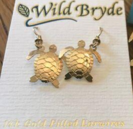 Wild Bryde Sea Turtle Earrings, Bracelet Full Body, Hallmark Photo, Theme Overlap - Unofficial Rainforest Collector's Guide