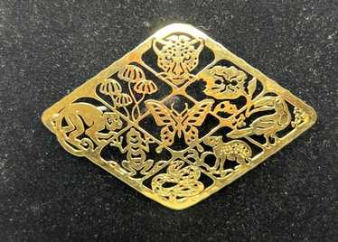 Wild Bryde Butterfly & Monkey & Frog & Agouti & Snake & Toucan & Jungle Cat & Other Insect & Flora Brooch Hallmark Photo - Unofficial Rainforest Collector's Guide