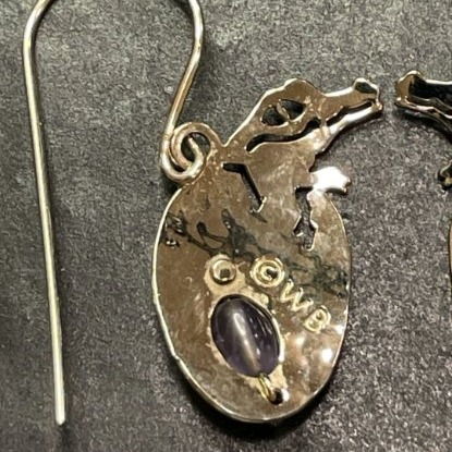 Wild Bryde Caiman Earrings Face Only, Naturalistic, Species Ambiguous - Unofficial Wild Bryde Collector's Guide