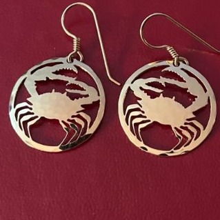 Wild Bryde Crab Earrings, Pin Full-Body, Framed, Naturalistic - Unofficial Wild Bryde Collector's Guide