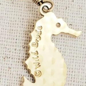 Wild Bryde Seahorse Earrings, Brooch, Pendant Full-Body, Hallmark Photo, Species Photo - Unofficial Wild Bryde Collector's Guide
