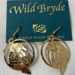 Wild Bryde Walrus Earrings Face Only, Framed, Species Photo - Unofficial Wild Bryde Collector's Guide