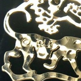 Wild Bryde Cougar Earrings Full-Body, Framed, Landscape - Unofficial Wild Bryde Collector's Guide