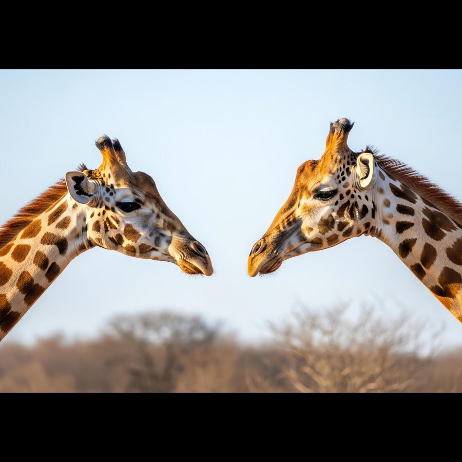 Wild Bryde Giraffe Earrings Face Only, Pairs & Families, Landscape - Unofficial Wild Bryde Collector's Guide