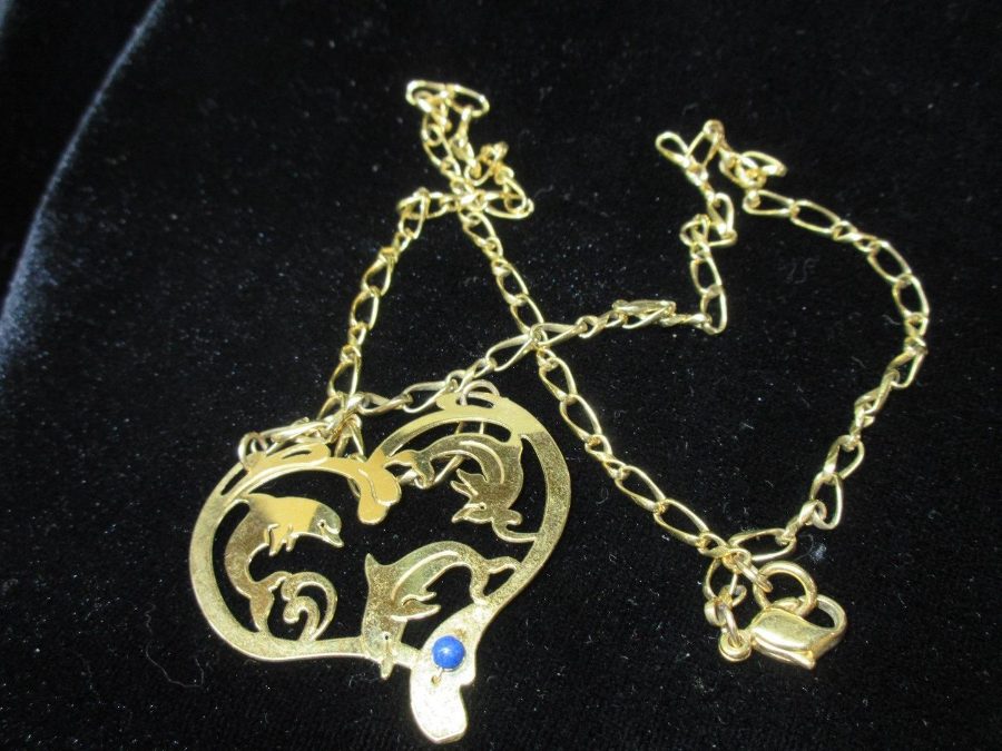 Wild Bryde Bottlenose Dolphin Necklace Full-Body, Framed, Whimsical - Unofficial Wild Bryde Collector's Guide