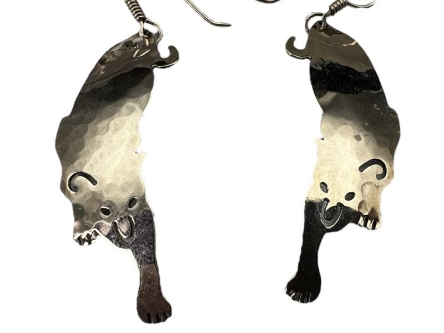 Wild Bryde Cougar Earrings, Brooch, Pendant Full-Body, Whimsical, Hallmark Photo - Unofficial Wild Bryde Collector's Guide