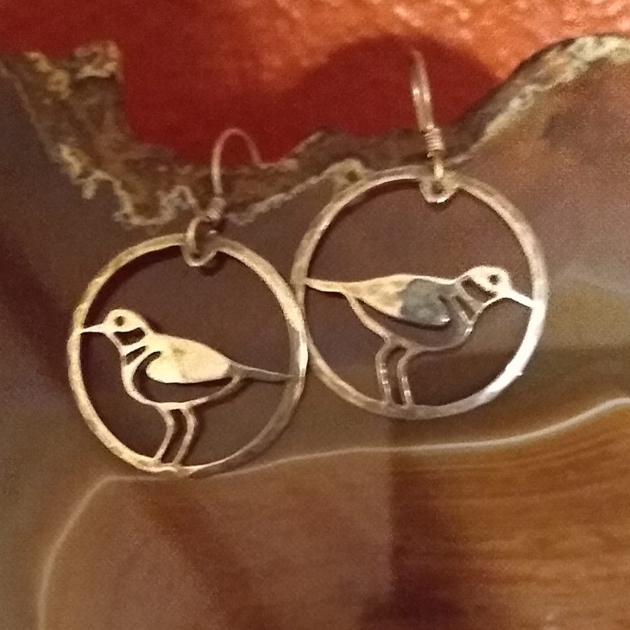 Wild Bryde Plover Earrings Full-Body, Framed, Hallmark Photo - Unofficial Wild Bryde Collector's Guide
