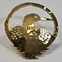 Wild Bryde Loon Earrings, Pin Face Only, Framed, Landscape - Unofficial Wild Bryde Collector's Guide