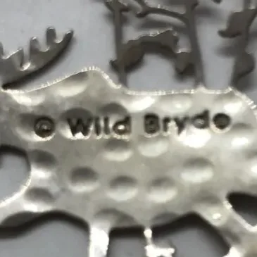 Wild Bryde Moose Earrings Full-Body, Framed, Landscape - Unofficial Wild Bryde Collector's Guide