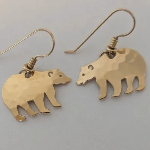 Wild Bryde Black Bear Earrings Full-Body, Species Photo - Unofficial Wild Bryde Collector's Guide