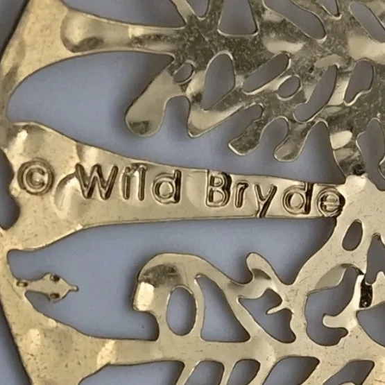 Wild Bryde Sequoia Earrings, Pendant, Brooch Framed, Landscape, Hallmark Photo - Unofficial Wild Bryde Collector's Guide