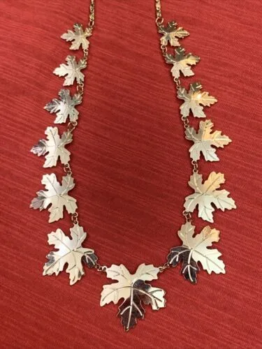 Wild Bryde Maple Tree Earrings, Necklace Hallmark Photo - Unofficial Wild Bryde Collector's Guide