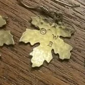 Wild Bryde Maple Tree Earrings, Necklace Hallmark Photo - Unofficial Wild Bryde Collector's Guide