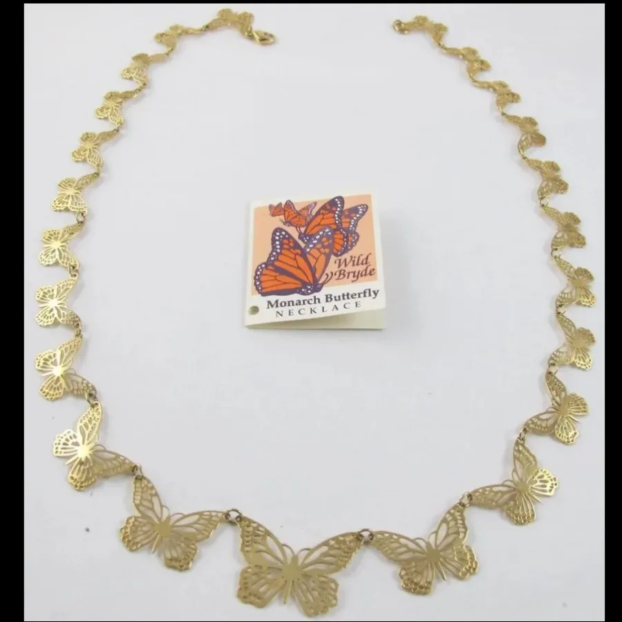 Wild Bryde Monarch Butterfly Bracelet, Necklace, Earrings Full-Body - Unofficial Wild Bryde Collector's Guide