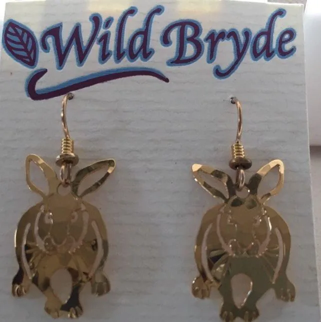 Wild Bryde Hare Earrings Full-Body, Naturalistic - Unofficial Wild Bryde Collector's Guide