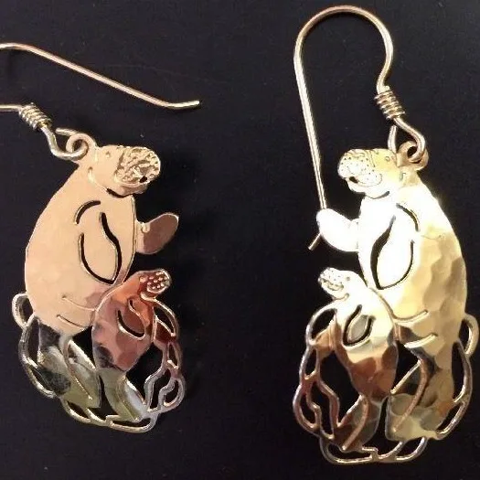 Wild Bryde Amazonian Manatee Earrings, Bracelet Full-Body, Landscape, Species Ambiguous - Unofficial Wild Bryde Collector's Guide