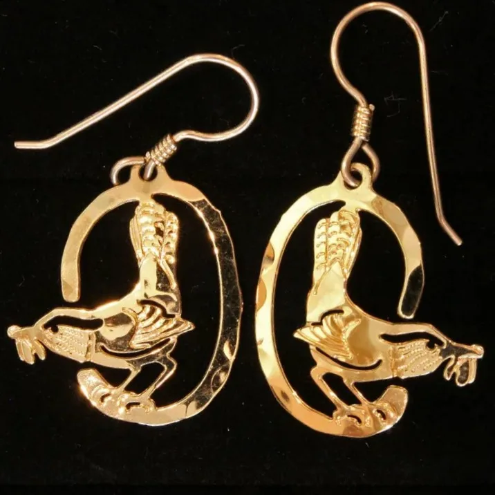 Wild Bryde Carolina Wren Earrings Full-Body, Framed, Species Photo - Unofficial Wild Bryde Collector's Guide