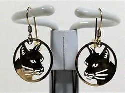 Wild Bryde Cougar Earrings Face Only, Framed, Species Photo - Unofficial Wild Bryde Collector's Guide