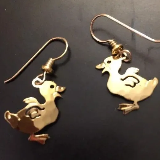 Wild Bryde Duck Earrings Full-Body, Whimsical, Species Photo - Unofficial Wild Bryde Collector's Guide