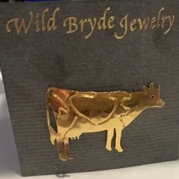 Wild Bryde Cow Brooch, Earrings Full-Body - Unofficial Wild Bryde Collector's Guide