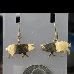 Wild Bryde Pig Earrings Full-Body - Unofficial Wild Bryde Collector's Guide