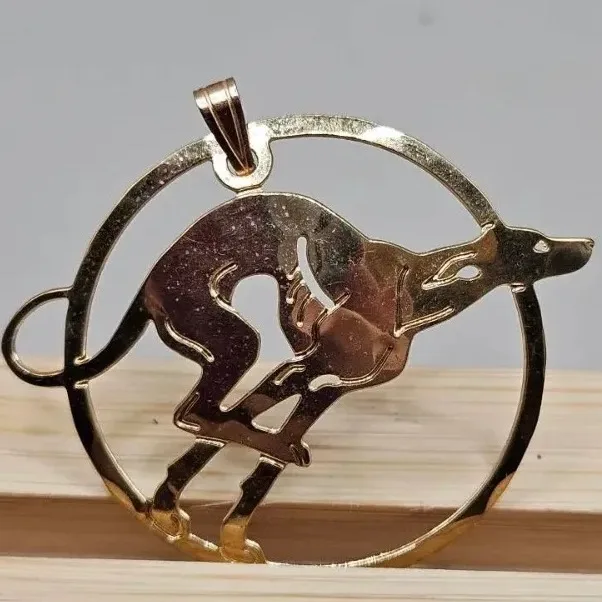 Wild Bryde Greyhound Earrings, Pendant Full-Body, Framed, Hallmark Photo - Unofficial Wild Bryde Collector's Guide