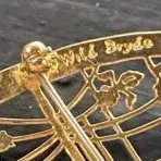 Wild Bryde Cat Brooch Full-Body, Landscape, Framed - Unofficial Wild Bryde Collector's Guide