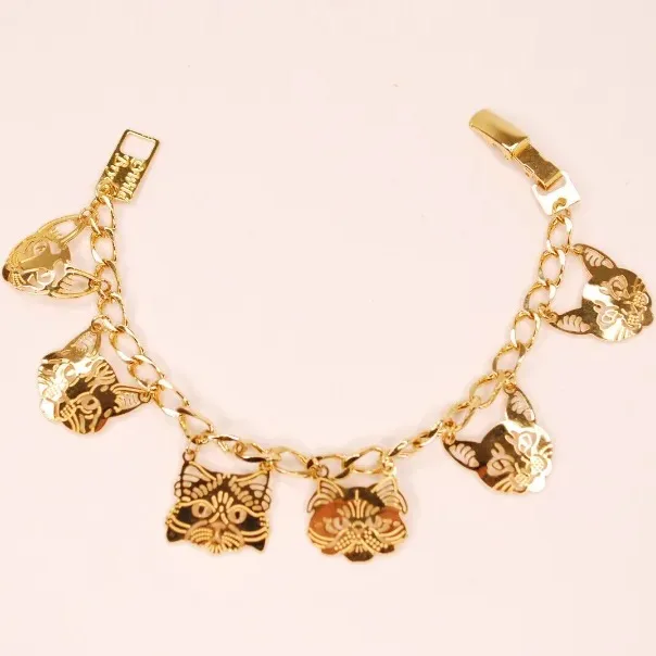 Wild Bryde Persian & Burmese & Siamese & Somali & Abyssinian & Scottish Fold & Maine Coon & Cat Bracelet Face Only, Dangles or Articulation, Hallmark Photo - Unofficial Wild Bryde Collector's Guide
