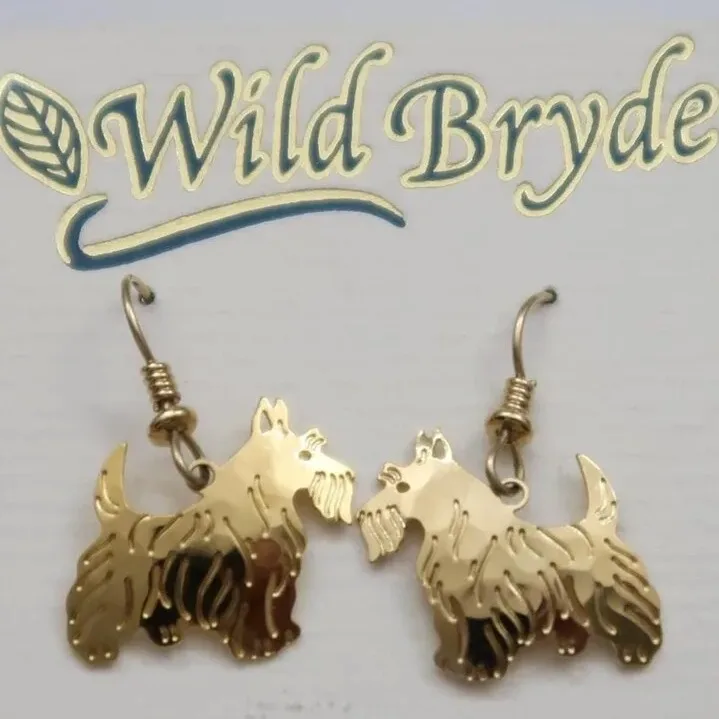 Wild Bryde Scottish Terrier Earrings, Pendant Full-Body - Unofficial Wild Bryde Collector's Guide