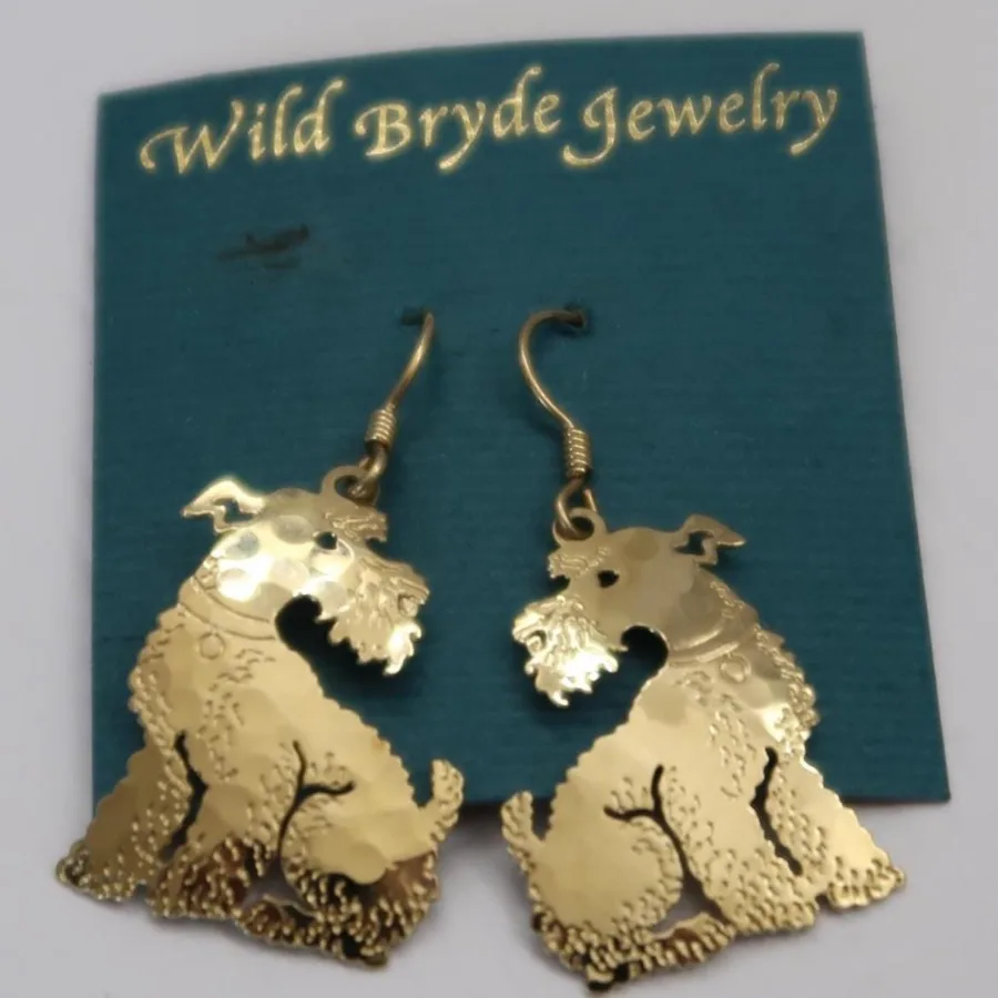 Wild Bryde Scottish Terrier Brooch, Earrings, Pendant Full-Body - Unofficial Wild Bryde Collector's Guide