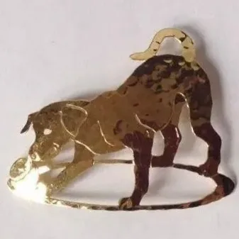 Wild Bryde Labrador Retriever Brooch Full-Body, Whimsical, Framed - Unofficial Wild Bryde Collector's Guide