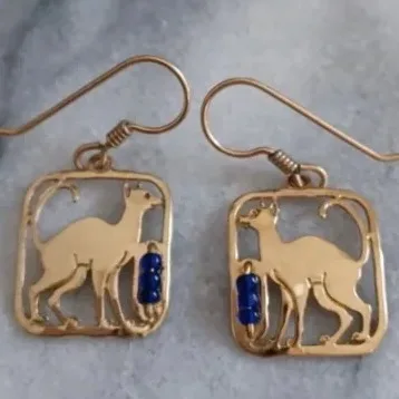 Wild Bryde Siamese Earrings Full-Body, Framed, Beading - Unofficial Wild Bryde Collector's Guide