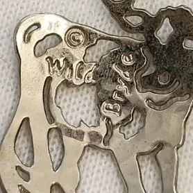 Wild Bryde Calf Earrings, Pendant, Brooch Full-Body, Naturalistic, Hallmark Photo - Unofficial Wild Bryde Collector's Guide