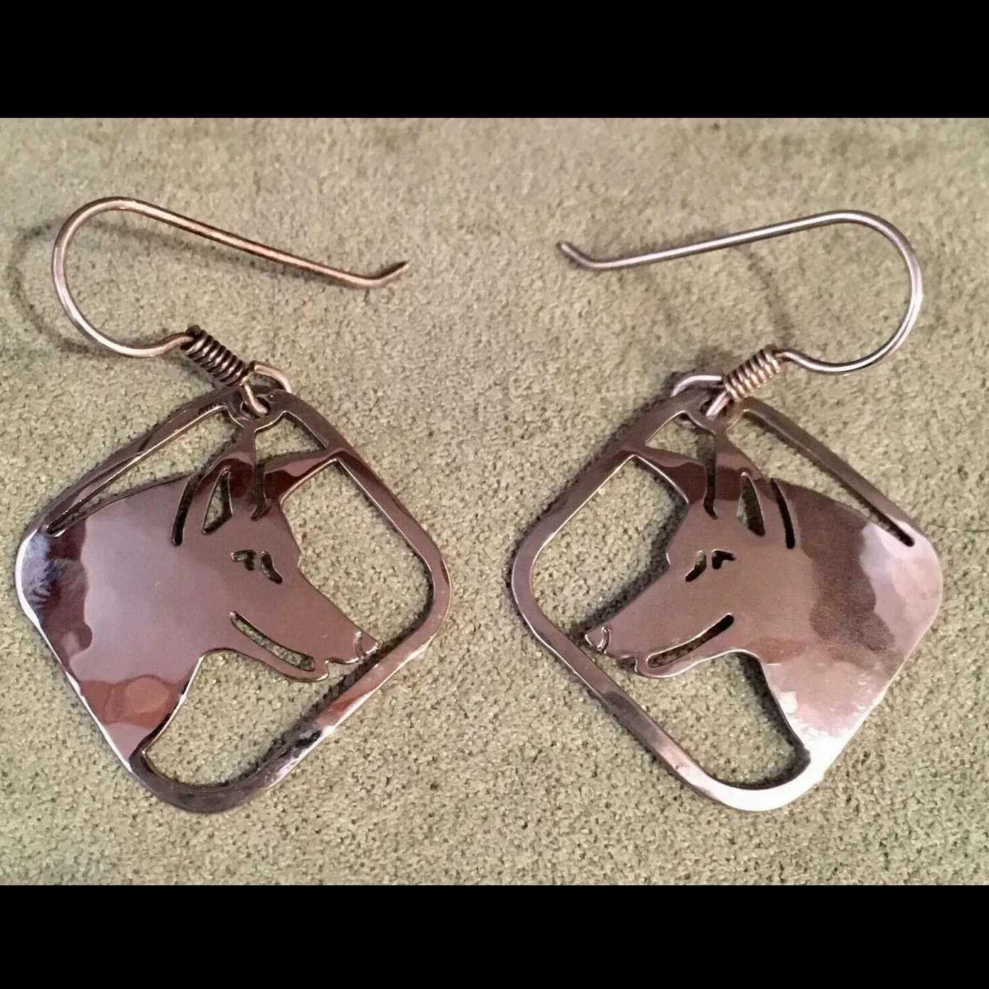 Wild Bryde Husky Earrings Face Only, Framed, Hallmark Photo - Unofficial Wild Bryde Collector's Guide