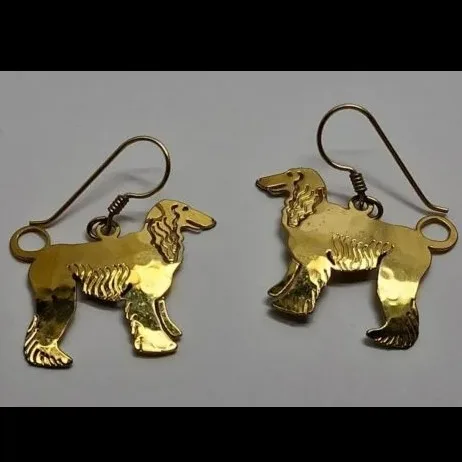 Wild Bryde Afghan Earrings Full-Body, Hallmark Photo - Unofficial Wild Bryde Collector's Guide