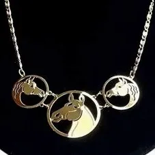 Wild Bryde Thoroughbred Necklace Face Only, Framed, Hallmark Photo - Unofficial Wild Bryde Collector's Guide