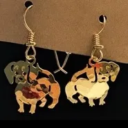 Wild Bryde Dachshund Earrings, Pendant Full-Body - Unofficial Wild Bryde Collector's Guide
