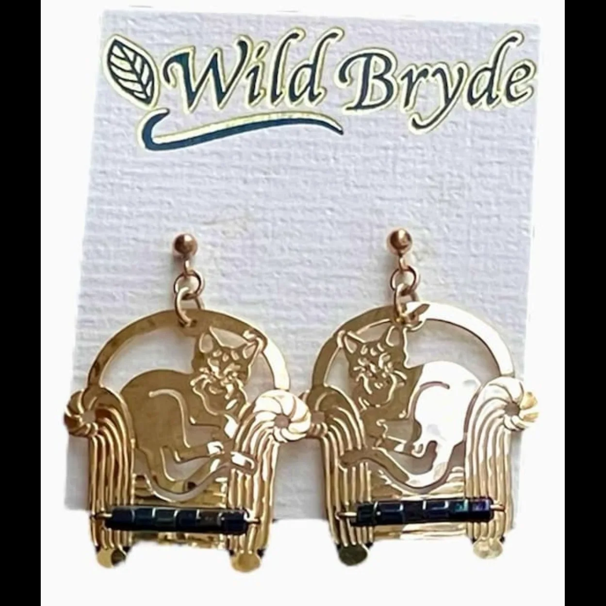 Wild Bryde Cat Brooch, Earrings Full-Body, Landscape, Whimsical - Unofficial Wild Bryde Collector's Guide