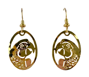 Wild Bryde African Grey Earrings Face Only, Framed, Theme Overlap - Unofficial Wild Bryde Collector's Guide