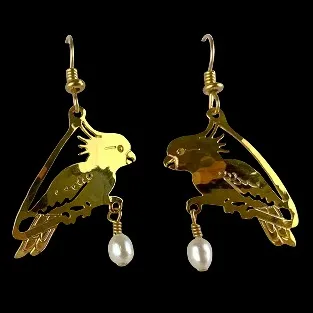 Wild Bryde Cockatoo Earrings, Pendant Full-Body, Landscape - Unofficial Wild Bryde Collector's Guide
