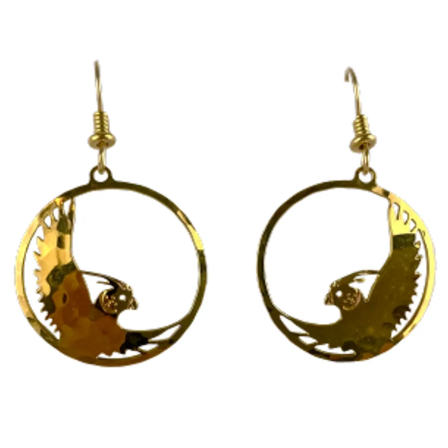 Wild Bryde Cockatiel Earrings Full-Body, Framed - Unofficial Wild Bryde Collector's Guide