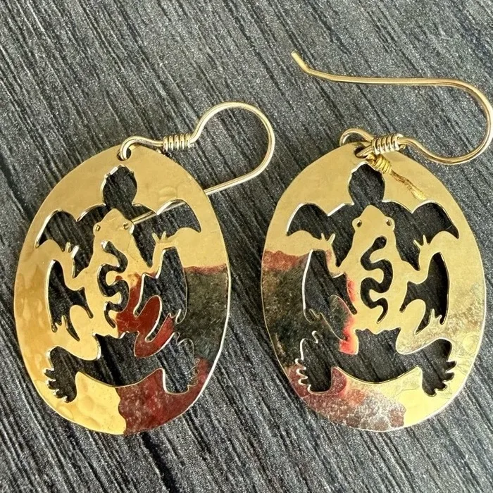 Wild Bryde Turtle & Frog & Snake Earrings, Pendant Framed, Whimsical, Theme Overlap - Unofficial Wild Bryde Collector's Guide