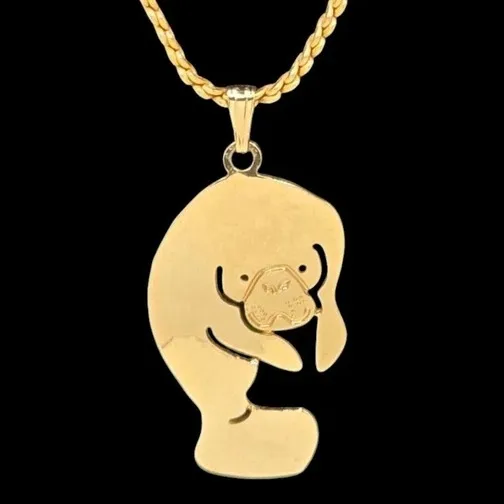 Wild Bryde Manatee Earrings, Pendant Full-Body, Whimsical, Hallmark Photo - Unofficial Wild Bryde Collector's Guide