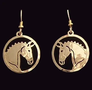 Wild Bryde Hanoverian Earrings, Posts Face Only, Framed - Unofficial Wild Bryde Collector's Guide